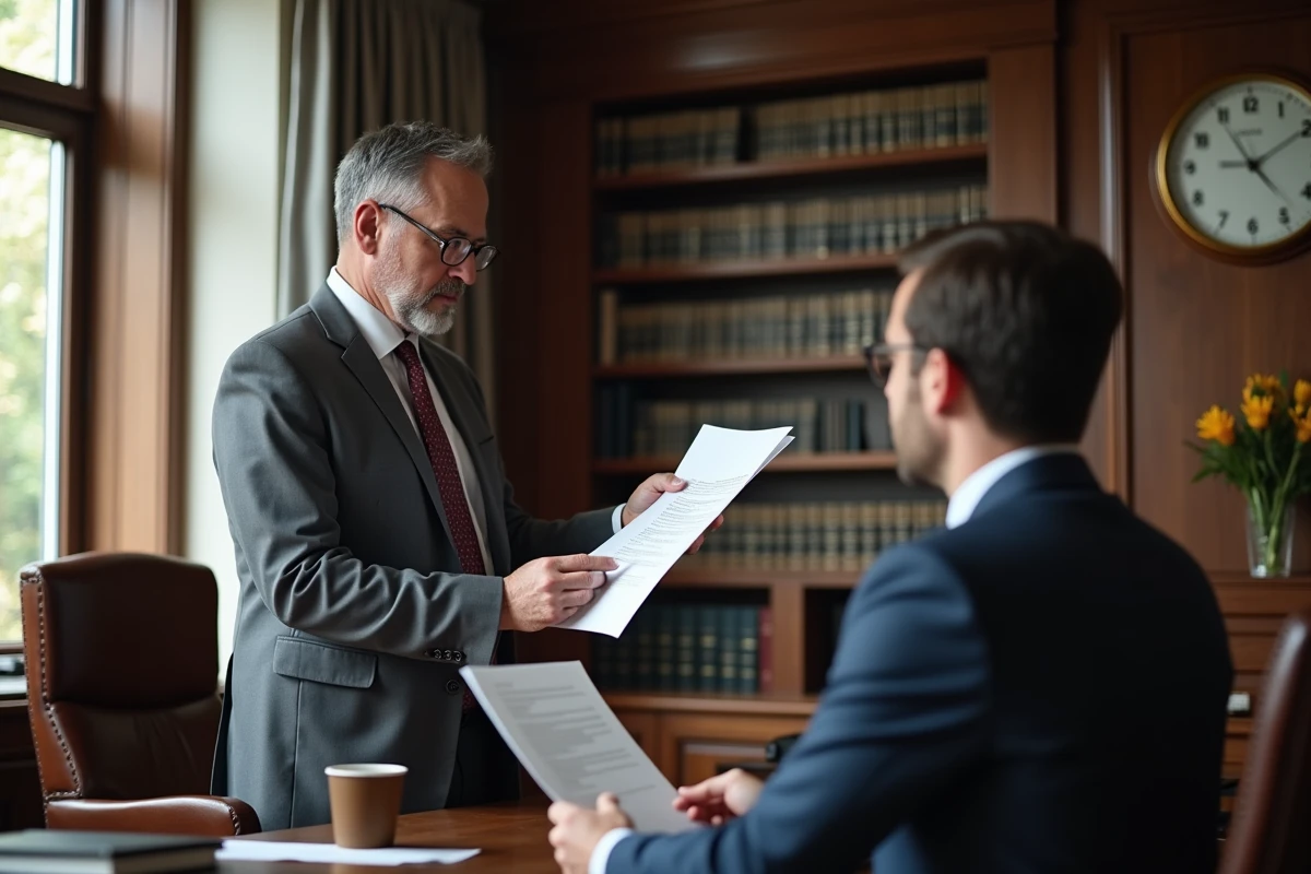 Avocat en droit du travail conseillant un client sur les droits liés au licenciement pour inaptitude et au préavis