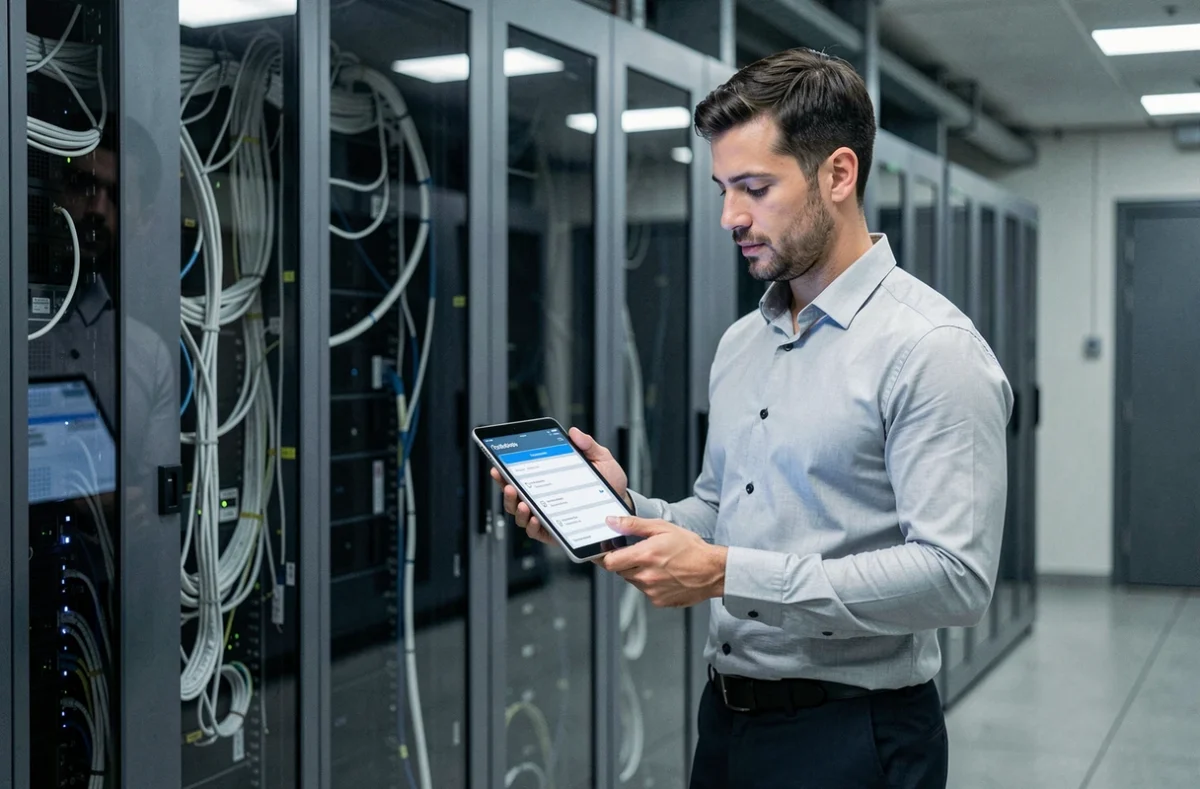 Consultant informatique gérant un portail métier pour la transition numérique d'un organisme public
